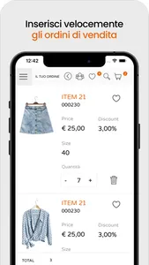 PRIME365 Order Entry Fashion screenshot 2