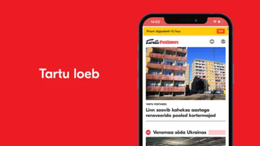 Tartu Postimees screenshot 0