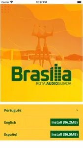 Brasília DF - Rota Audioguiada screenshot 0