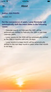 Lunar Reminder screenshot 3