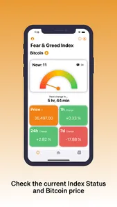 Bitcoin Fear & Greed Index screenshot 0