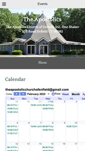 Apostolic Church of Enfield screenshot 1