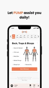 Pump Gym & Fitness Tracker App screenshot 0