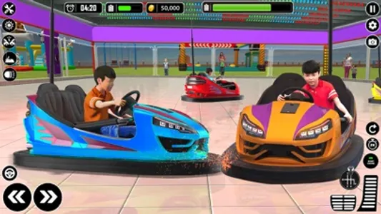 Bumper Car Crash Stunt Race 3D screenshot 0