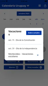 Calendario Uruguay 2023 screenshot 1