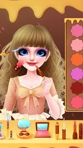 Queen Skirt Cake Making screenshot 2