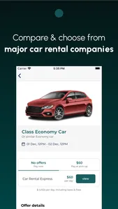 Rental cars app screenshot 4