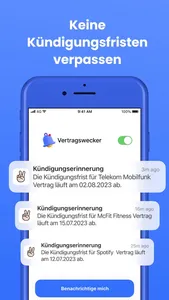 Smartkündigen: Online kündigen screenshot 5