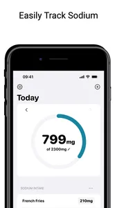 Sodium Tracker & Counter screenshot 0