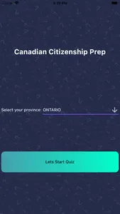 Canadian Citizenship Practice screenshot 0