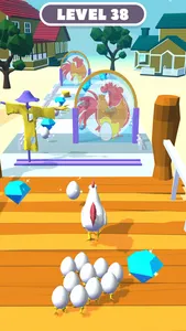 Chicken Runner 3D! screenshot 2