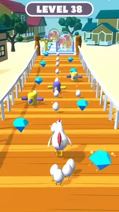 Chicken Runner 3D! screenshot 3