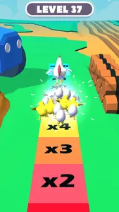 Chicken Runner 3D! screenshot 4