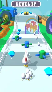 Chicken Runner 3D! screenshot 9