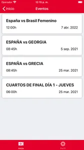 RFEF Tickets screenshot 1