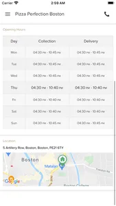 Pizza Perfection Boston screenshot 2