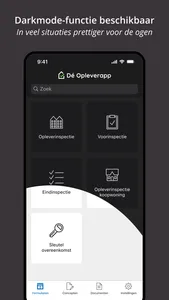 Dé Opleverapp screenshot 6