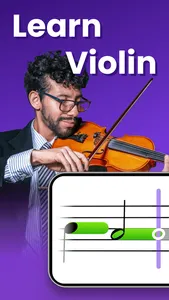 tonestro: Violin Lessons・Tuner screenshot 0