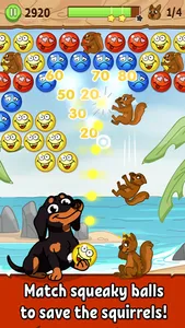 Crusoe Squeaky Ball Bubble POP screenshot 1