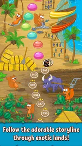 Crusoe Squeaky Ball Bubble POP screenshot 2