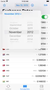 Hryvnia — NBU Exchange Rates screenshot 3