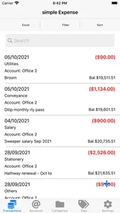 Manage My Expense screenshot 0