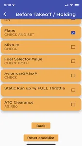 Checklist-C172 screenshot 3