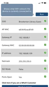 WhoFi Diagnostic Tool screenshot 5