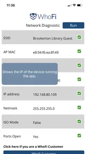 WhoFi Diagnostic Tool screenshot 6