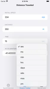 Acceleration Calculator Pro screenshot 6