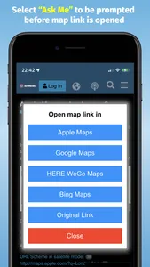 Map Redirect for Map Links screenshot 3