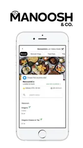 Manoosh & Co Online Ordering screenshot 0