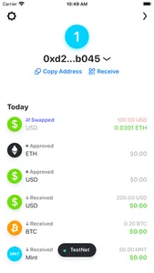 Mint Wallet screenshot 1