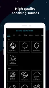 Sleep Sounds - relaxing sounds screenshot 4