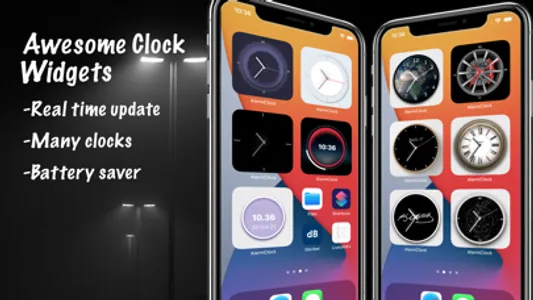 Desk Clock - Clock Widgets screenshot 1