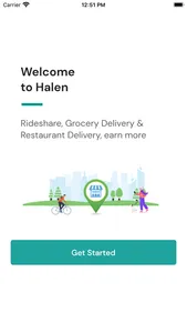 Halen Driver App screenshot 0