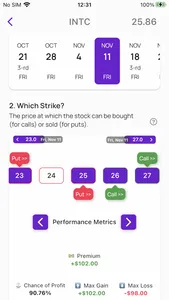 Strikes: Options Paper Trading screenshot 0