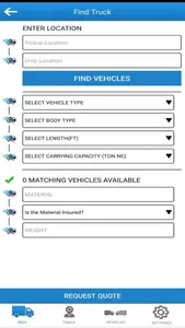 TruckHello - Truck Booking App screenshot 1