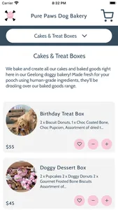 Pure Paws Dog Bakery screenshot 1