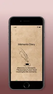 Memento Diary screenshot 0