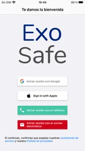 ExoSafe screenshot 2