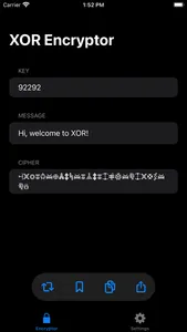 XOR - Text Encryptor screenshot 1