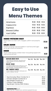 Menu Maker, Price List Maker screenshot 3