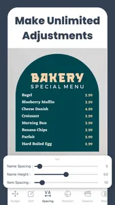 Menu Maker, Price List Maker screenshot 6