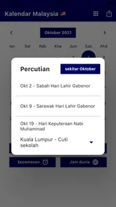 Kalendar Malaysia 2023 screenshot 1