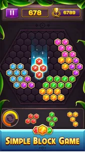 Hexa Block Puzzle Star Gem screenshot 0