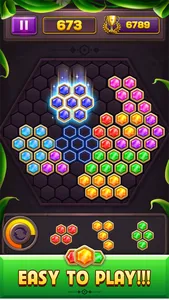 Hexa Block Puzzle Star Gem screenshot 1