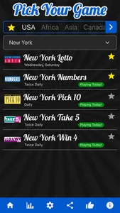 Lucky Lotto Number Picker screenshot 1