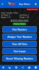 Lucky Lotto Number Picker screenshot 2