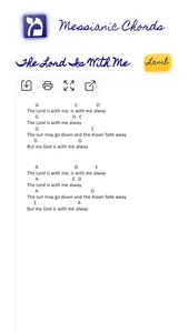 Messianic Chords screenshot 2